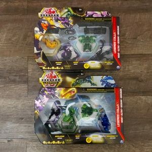 BAKUGAN LEGENDS COLLECTION PACK.  2 DIFFERENT PACKS IN BUNDLE.